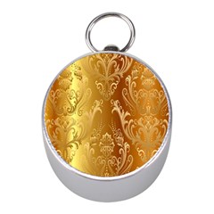 Golden Pattern Vintage Gradient Vector Mini Silver Compasses