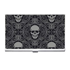 Dark Horror Skulls Pattern Business Card Holders by BangZart