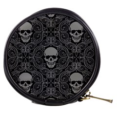 Dark Horror Skulls Pattern Mini Makeup Bags by BangZart