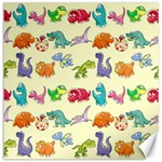 Group Of Funny Dinosaurs Graphic Canvas 20  x 20   19 x19.27  Canvas - 1