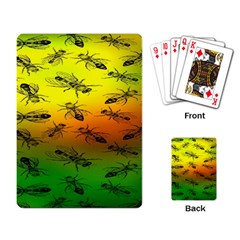 Insect Pattern Playing Card by BangZart