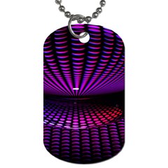 Glass Ball Texture Abstract Dog Tag (one Side)