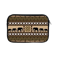 Elephant African Vector Pattern Apple Ipad Mini Zipper Cases by BangZart