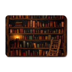 Books Library Small Doormat  by BangZart