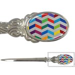 Charming Chevrons Quilt Letter Openers Front