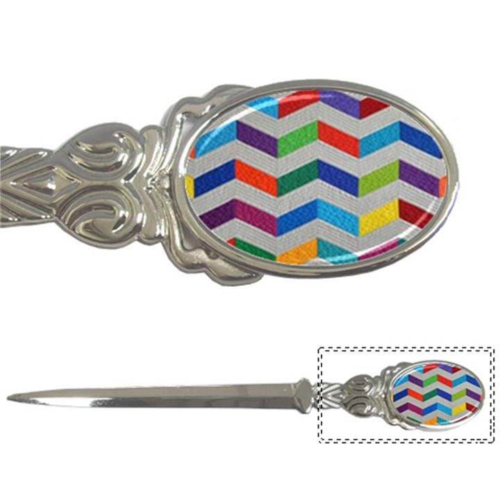 Charming Chevrons Quilt Letter Openers