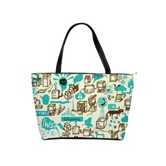 Telegramme Shoulder Handbags by BangZart