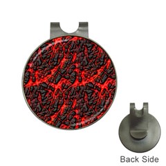 Volcanic Textures  Hat Clips With Golf Markers by BangZart