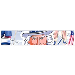 Independence Day United States Of America Flano Scarf (small)