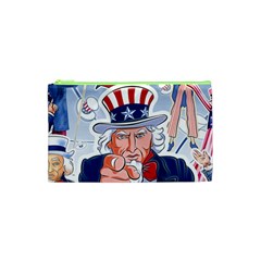 Independence Day United States Of America Cosmetic Bag (xs)
