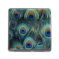 Feathers Art Peacock Sheets Patterns Memory Card Reader (square) by BangZart