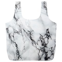 Marble Pattern Full Print Recycle Bags (l) 