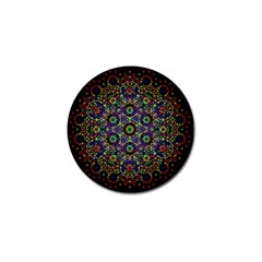 The Flower Of Life Golf Ball Marker by BangZart