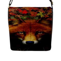 Fox Flap Messenger Bag (l) 