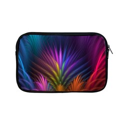 Colored Rays Symmetry Feather Art Apple Macbook Pro 13  Zipper Case
