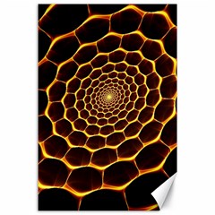 Honeycomb Art Canvas 24  X 36  by BangZart