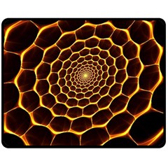 Honeycomb Art Fleece Blanket (medium)  by BangZart