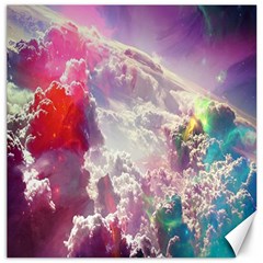 Clouds Multicolor Fantasy Art Skies Canvas 12  X 12   by BangZart