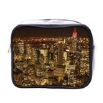 New York City At Night Future City Night Mini Toiletries Bags Front