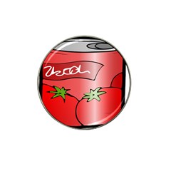 Beverage Can Drink Juice Tomato Hat Clip Ball Marker (4 Pack) by Nexatart