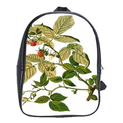 Berries Berry Food Fruit Herbal School Bags (xl)  by Nexatart