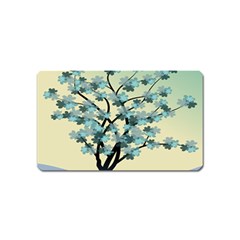 Branches Field Flora Forest Fruits Magnet (name Card) by Nexatart