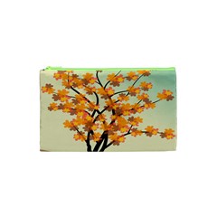 Branches Field Flora Forest Fruits Cosmetic Bag (xs) by Nexatart