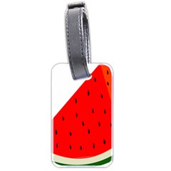 Fruit Harvest Slice Summer Luggage Tags (two Sides) by Nexatart