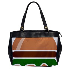 Hamburger Fast Food A Sandwich Office Handbags