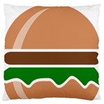 Hamburger Fast Food A Sandwich Standard Flano Cushion Case (Two Sides) Front