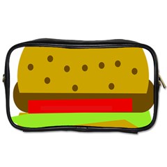 Hamburger Food Fast Food Burger Toiletries Bags 2-side by Nexatart