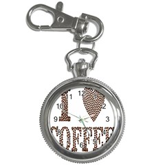 Love Heart Romance Passion Key Chain Watches by Nexatart