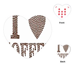 Love Heart Romance Passion Playing Cards (heart)  by Nexatart