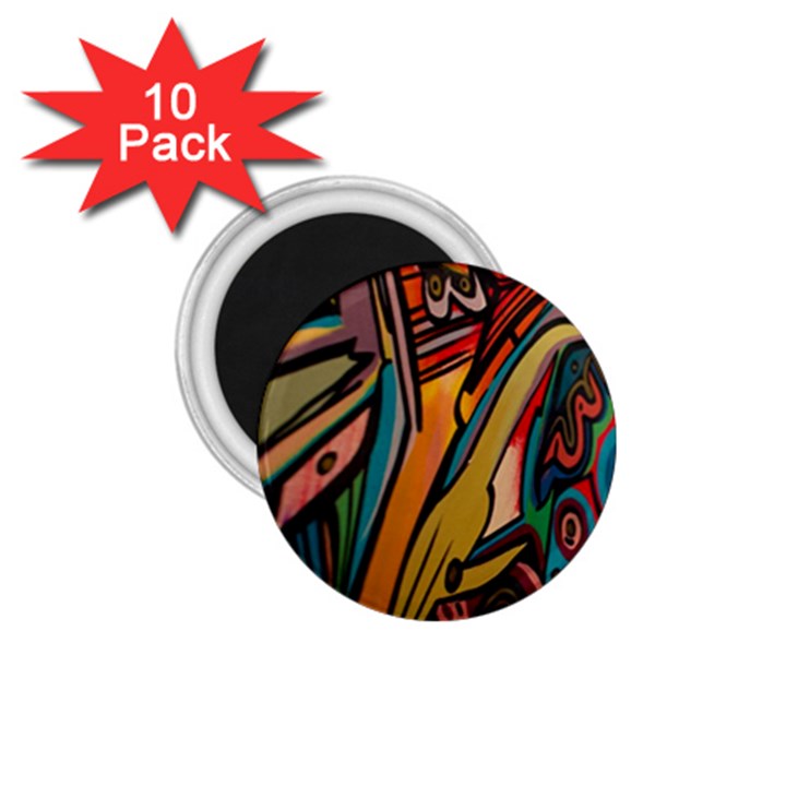 Vivid Colours 1.75  Magnets (10 pack) 