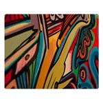 Vivid Colours Double Sided Flano Blanket (Large)  80 x60  Blanket Front