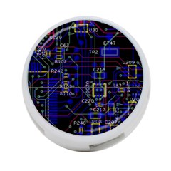 Technology Circuit Board Layout 4-port Usb Hub (two Sides)  by BangZart