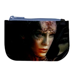 Digital Fantasy Girl Art Large Coin Purse