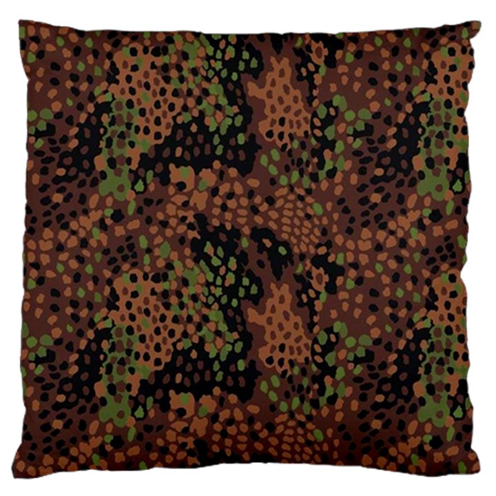 Digital Camouflage Standard Flano Cushion Case (One Side)