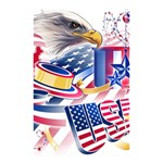 United States Of America Usa  Images Independence Day Shower Curtain 48  x 72  (Small)  Curtain(48  X 72 ) - 42.18 x64.8  Curtain(48  X 72 )