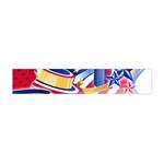 United States Of America Usa  Images Independence Day Flano Scarf (Mini) Front