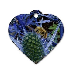 Chihuly Garden Bumble Dog Tag Heart (two Sides) by BangZart