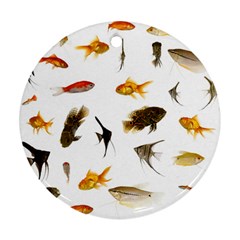 Goldfish Ornament (round) by BangZart