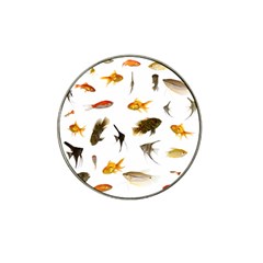 Goldfish Hat Clip Ball Marker (4 Pack) by BangZart