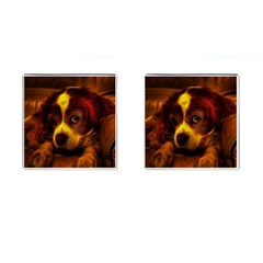 Cute 3d Dog Cufflinks (square) by BangZart