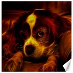 Cute 3d Dog Canvas 12  x 12   11.4 x11.56  Canvas - 1