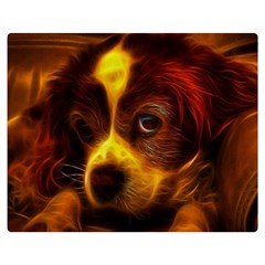 Cute 3d Dog Double Sided Flano Blanket (medium) 