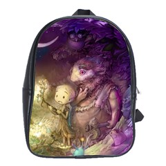 Cartoons Video Games Multicolor School Bags(large)  by BangZart