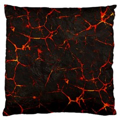 Volcanic Textures Standard Flano Cushion Case (two Sides)