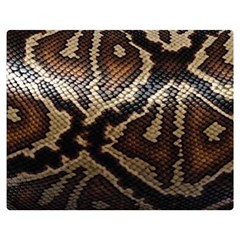 Snake Skin Olay Double Sided Flano Blanket (medium) 