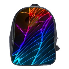 Cracked Out Broken Glass School Bags(large)  by BangZart